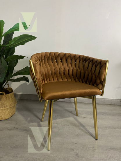 Sitial Royal Queen Velvet Gold