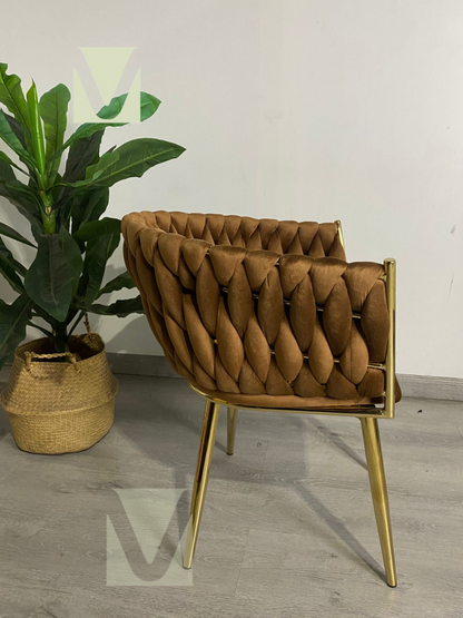 Sitial Royal Queen Velvet Gold