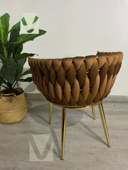 Sitial Royal Queen Velvet Gold