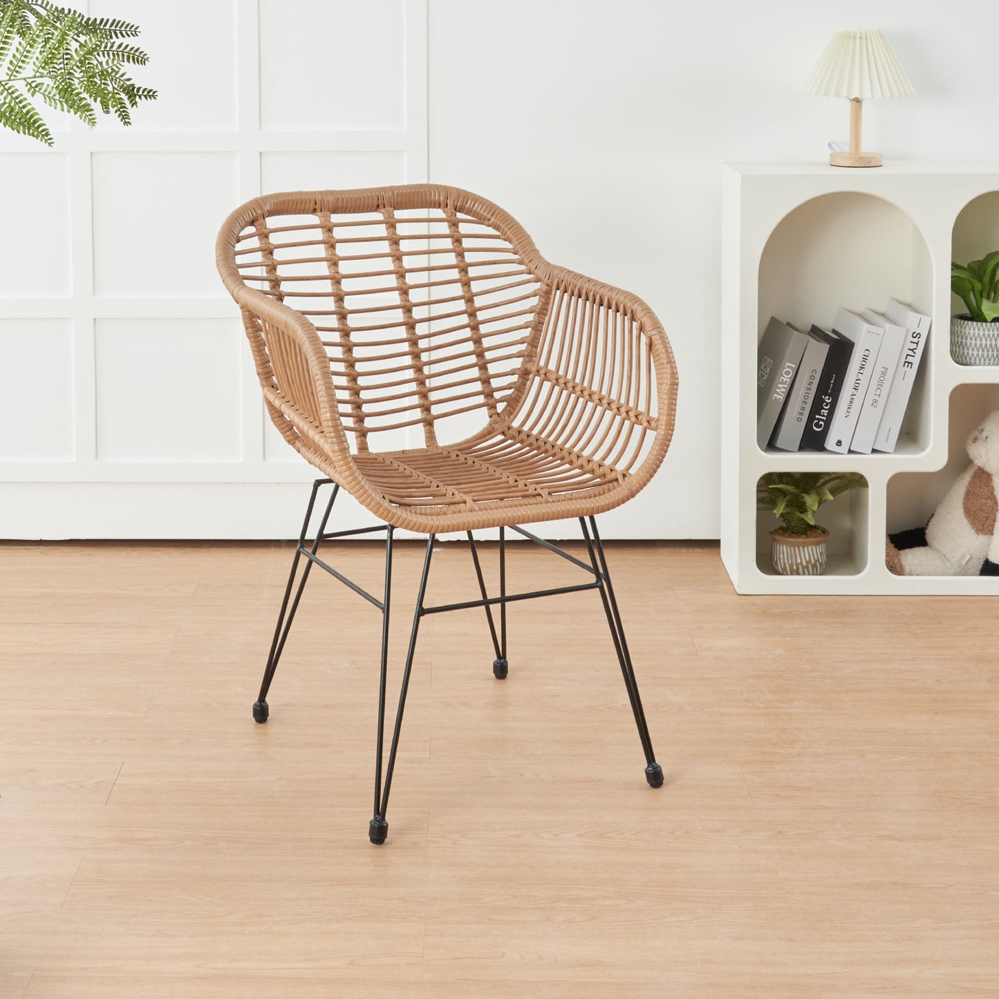 Butaca con Apoyabrazos de Terraza Rattan Grecia