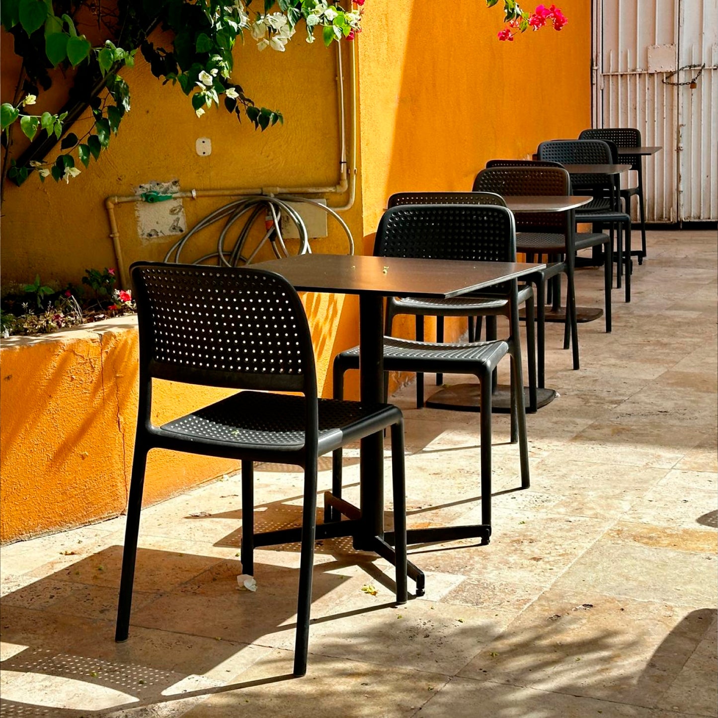 Silla de terraza Hoffman All Black