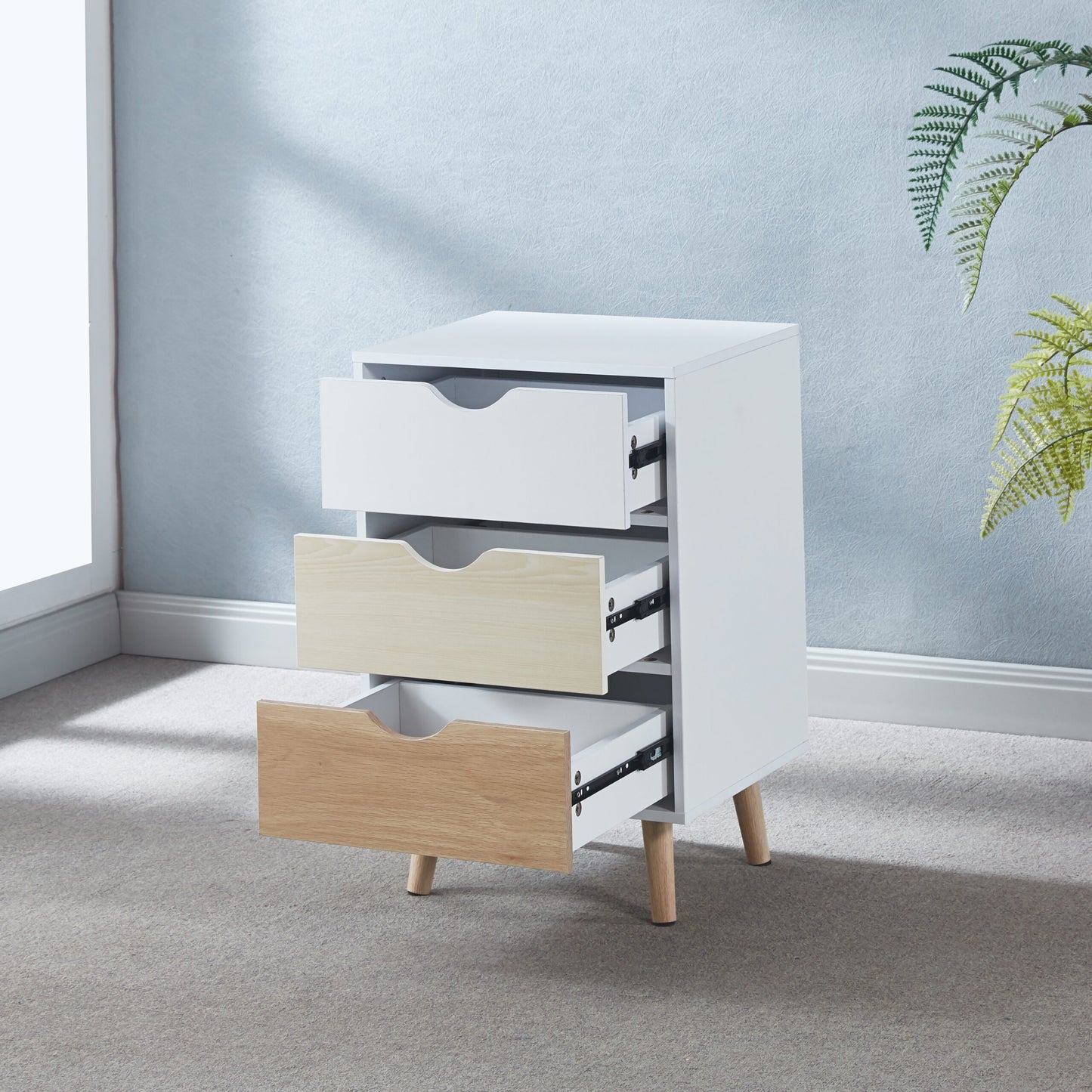 Velador Eames de 3 niveles