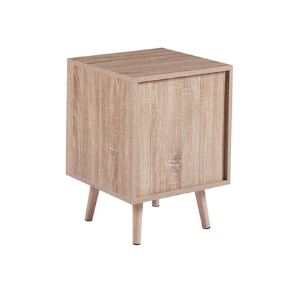 Velador Eames Mesh Doble - Madera Oscura