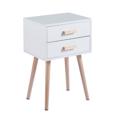 Velador Eames doble blanco