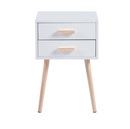 Velador Eames doble blanco