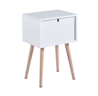 Velador Eames doble blanco