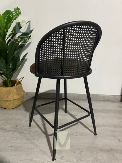 Taburete Lanzarote Rattan 65CM