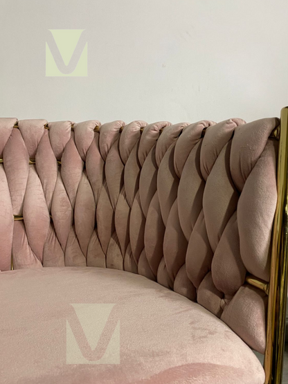 Sitial Royal Queen Velvet Gold