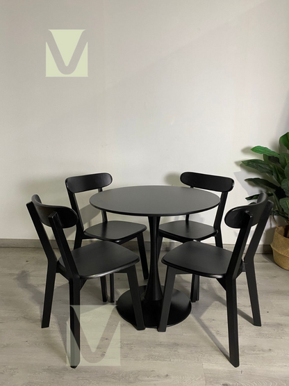 Comedor Fresno Veranda Tulip 4P