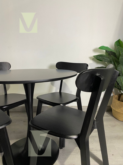 Comedor Fresno Veranda Tulip 4P