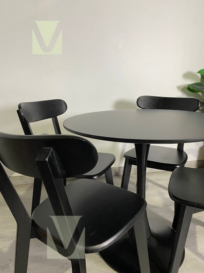 Comedor Fresno Veranda Tulip 4P