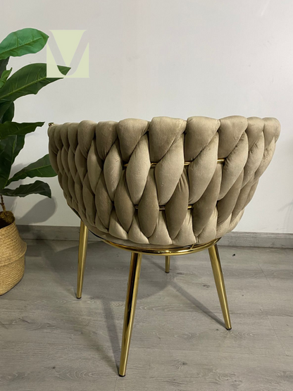 Sitial Royal Queen Velvet Gold