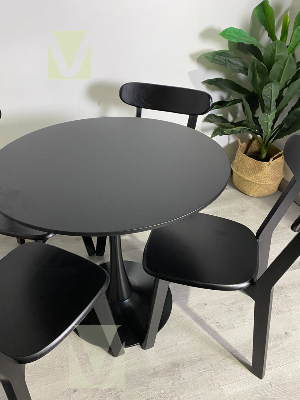 Comedor Fresno Veranda Tulip 4P