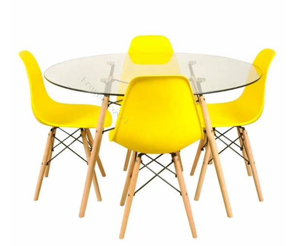 Comedor Eames Round 4P