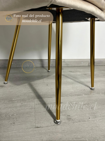 Sitial Poltrona Diamante Patas doradas