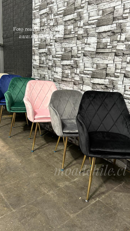 Sitial Poltrona Diamante Patas doradas
