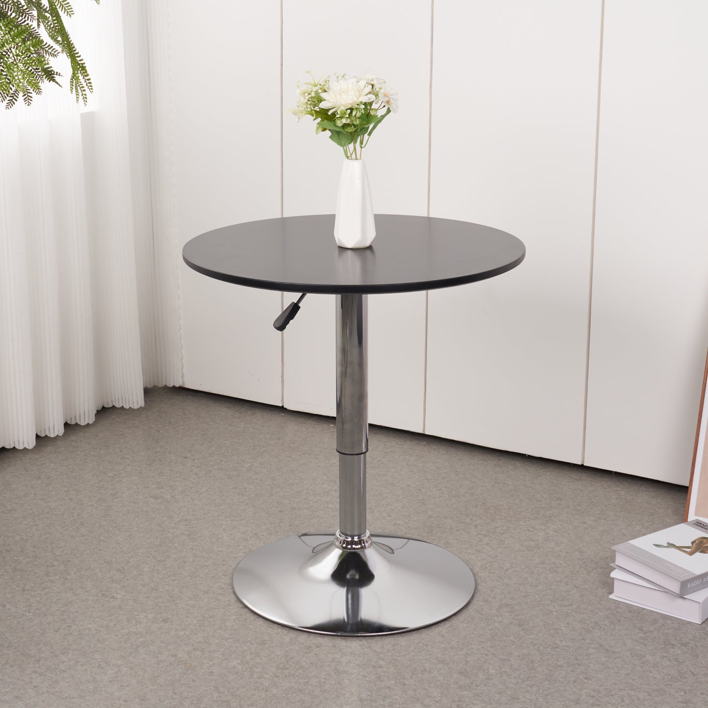 Mesa de Bar alta ajustable - Negra
