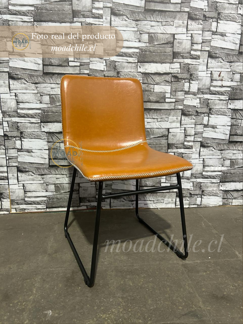 Comedor Redondo Baltimore Ecocuero 4P