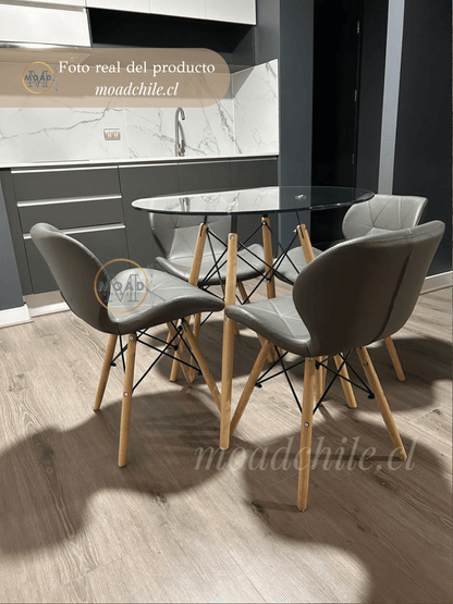 Comedor Radar 4 Personas Redondo (80cm)