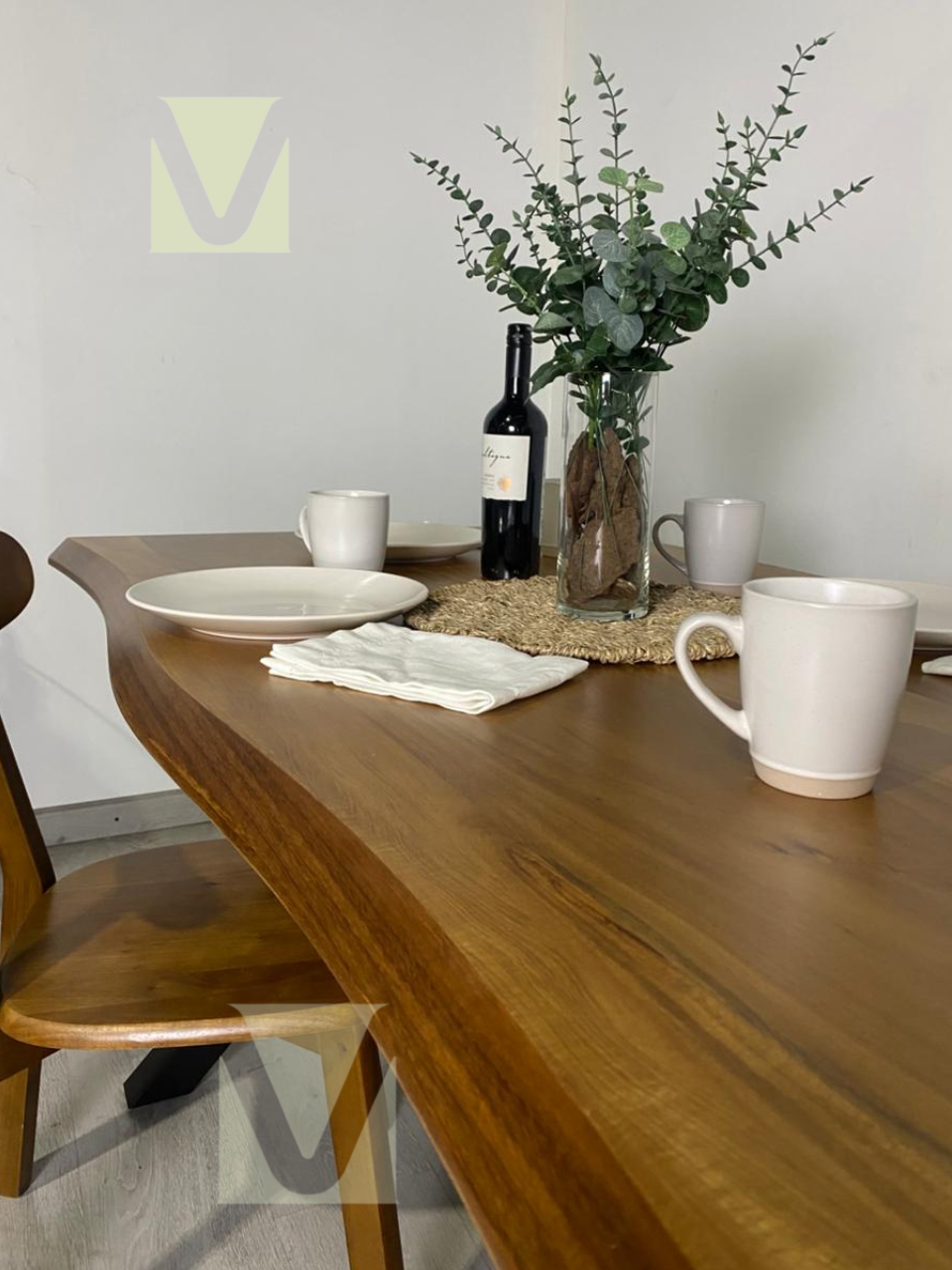 Mesa de comedor Sur Rustica industrial 200cm