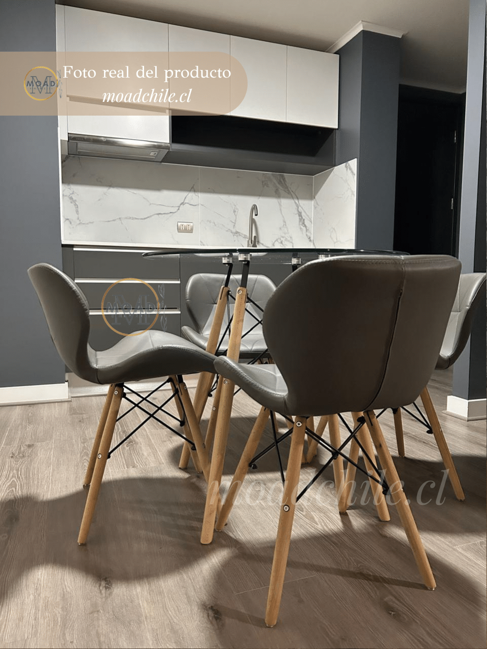 Comedor Radar 4 Personas Redondo (80cm)