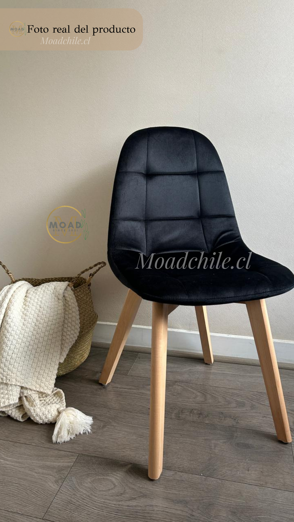 Comedor Rectangular Capitone Terciopelo Cross 6P