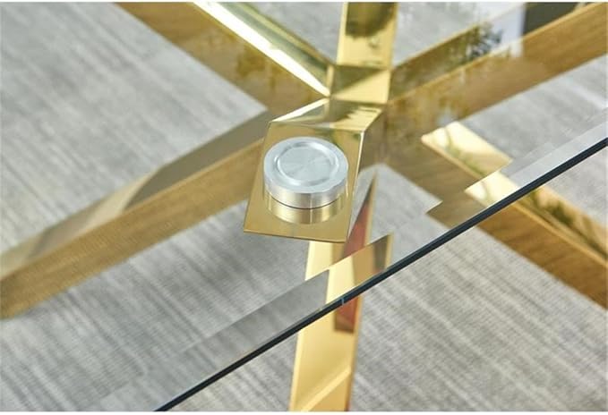 Mesa de Comedor Cross Oslo Gold 130cm