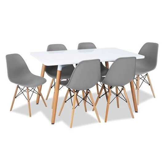 Comedor Eames Clásico 6P