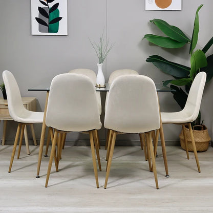 Comedor Paris Terciopelo Pack 6P