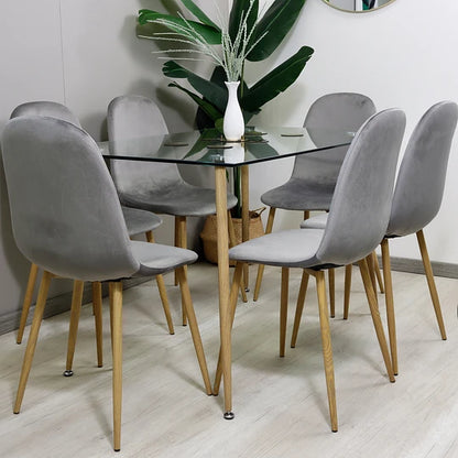 Comedor Paris Terciopelo Pack 6P