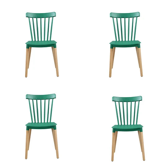 Comedor Extensible + 8 Sillas Windsor
