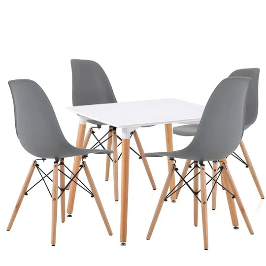 Comedor Eames Clásico 4P