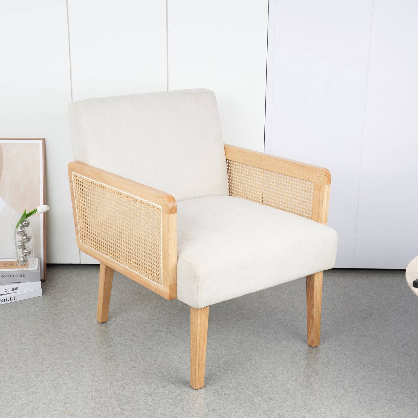 Sillon madera rattan harmony