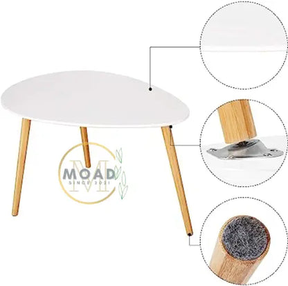 Mesa de Centro Elipse Madera