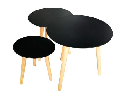 Set 3 Mesas Grape Centro/Lateral