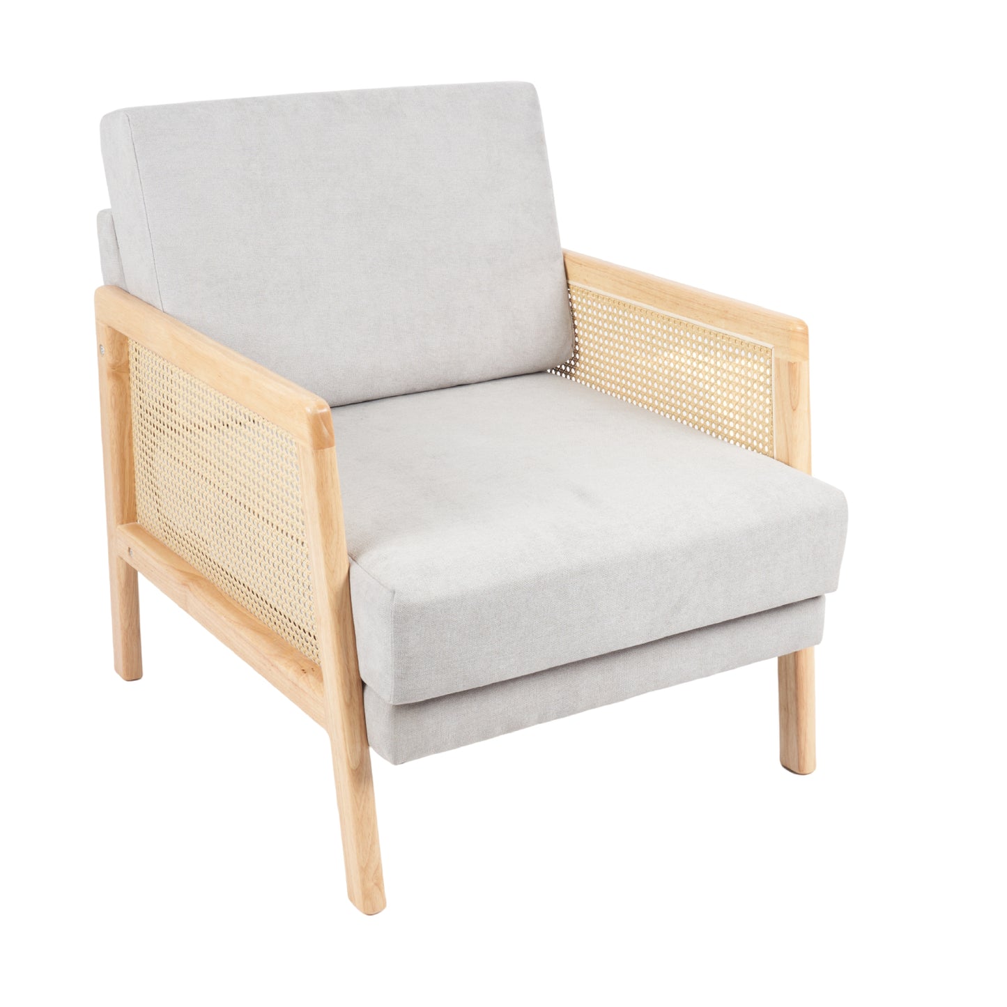 Sillon madera rattan harmony