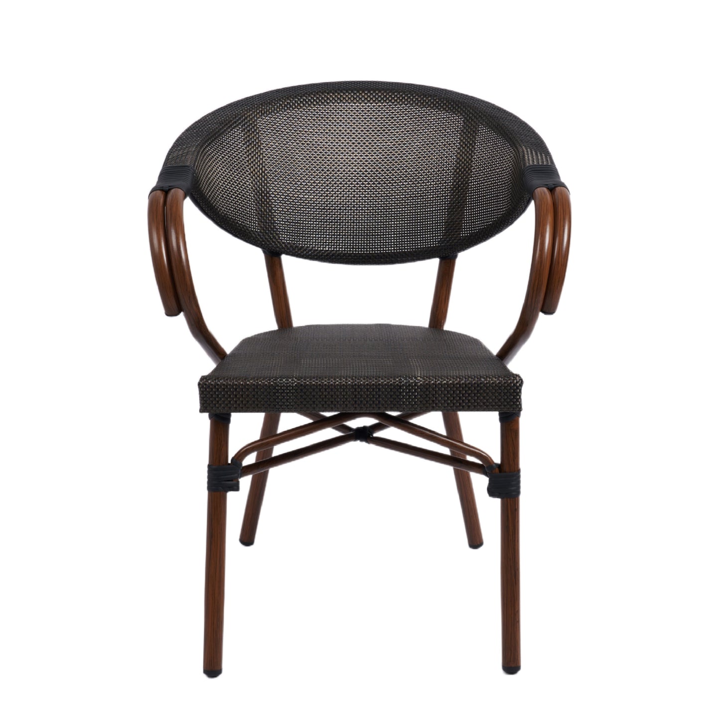 Silla Bistro Parisina Textileno con reposabrazos