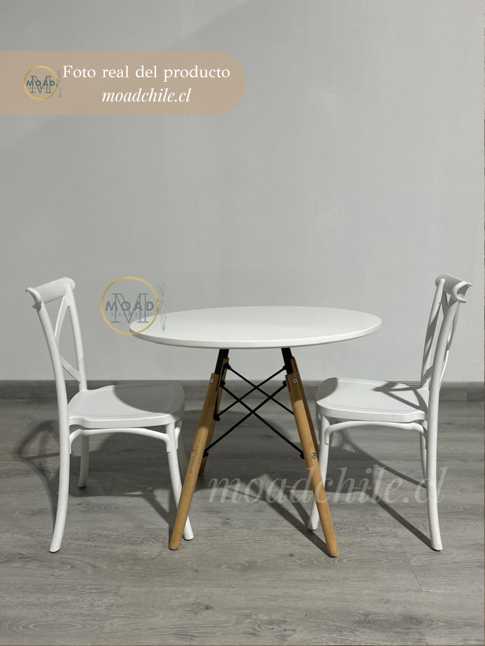 Set Mesa Kids 60cm + 2 Silla Danubio Kids