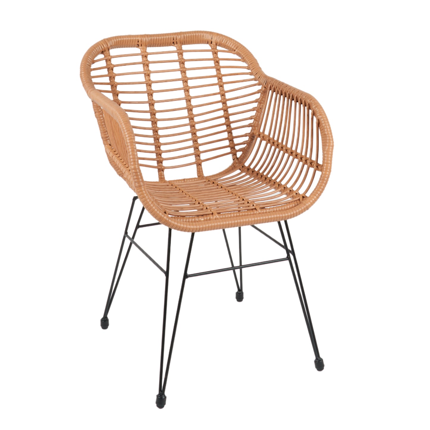 Butaca con Apoyabrazos de Terraza Rattan Grecia