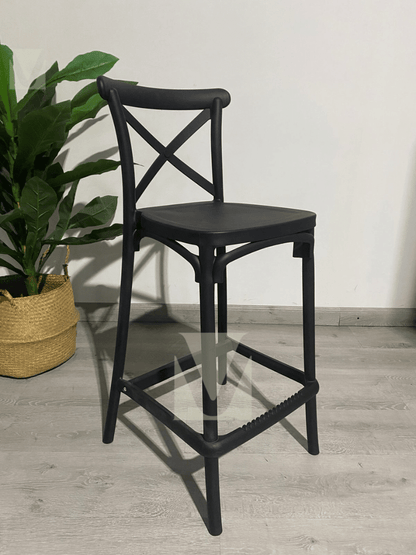 Pack de 4 Taburete Crossback (65cm)