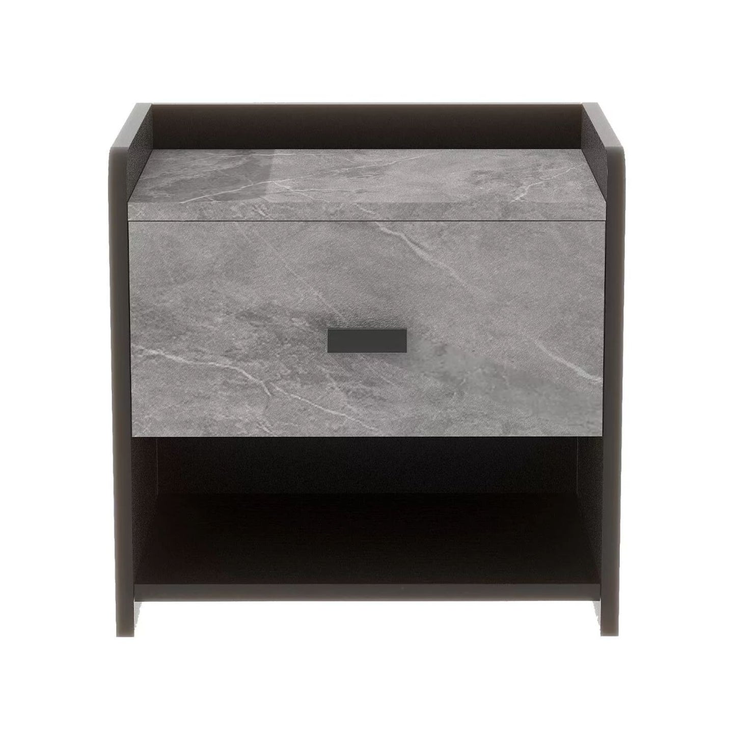 Velador Marmol MDF Gris