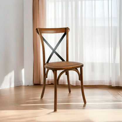 Comedor Crossback Manhattan para 4 personas
