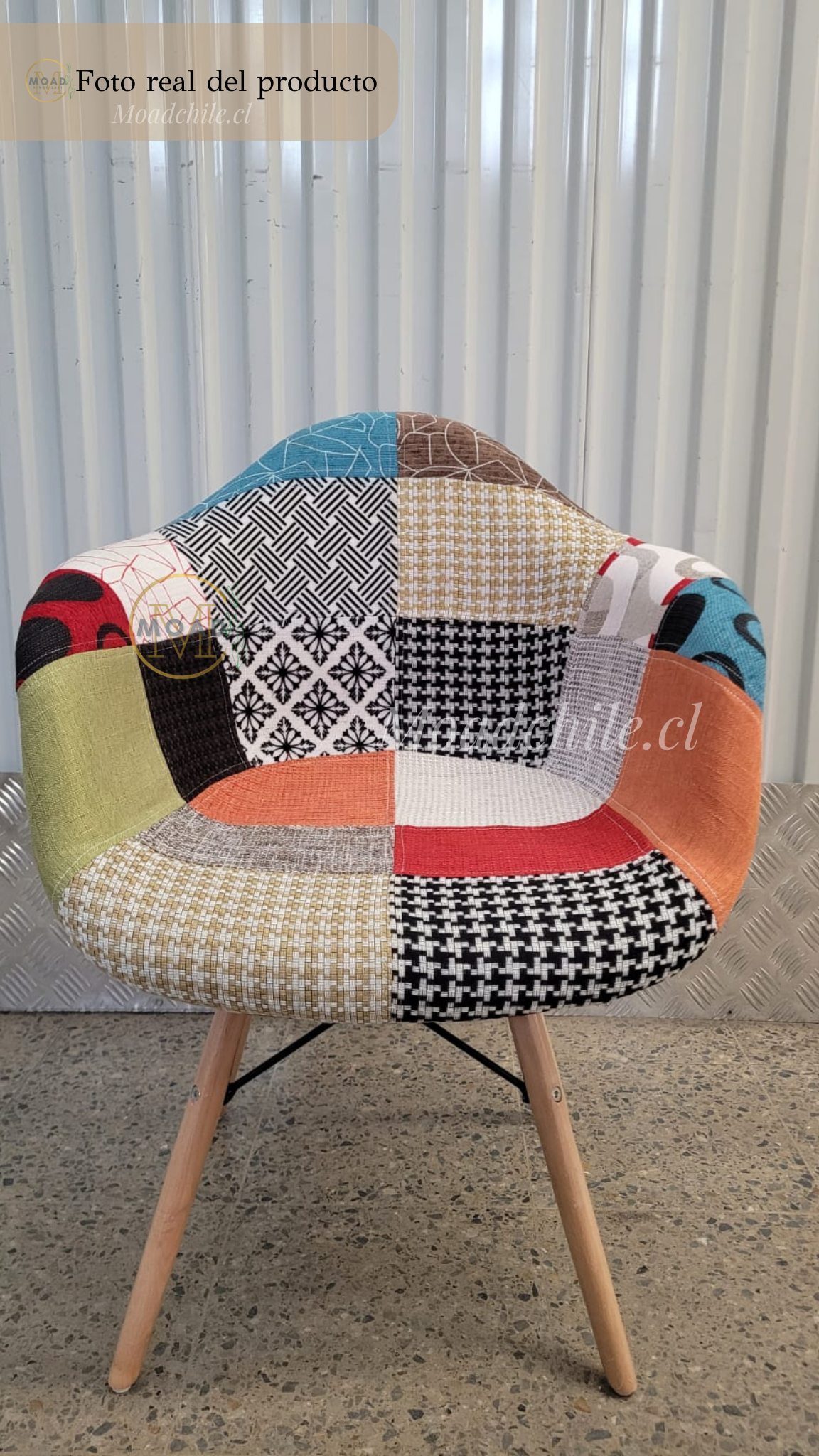 Butaca Patchwork Eames