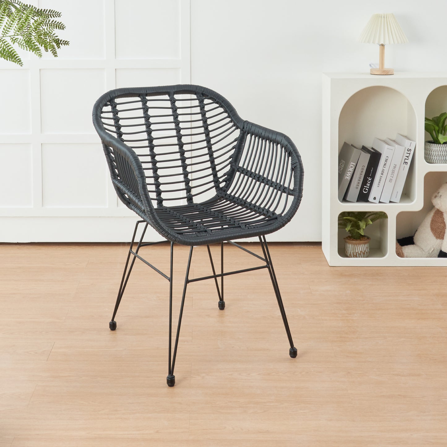 Butaca con Apoyabrazos de Terraza Rattan Grecia