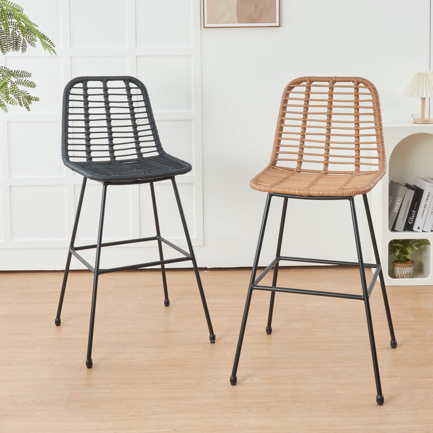 Taburete Alto de Terraza Rattan Grecia