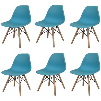 Comedor Eames Clásico 6P