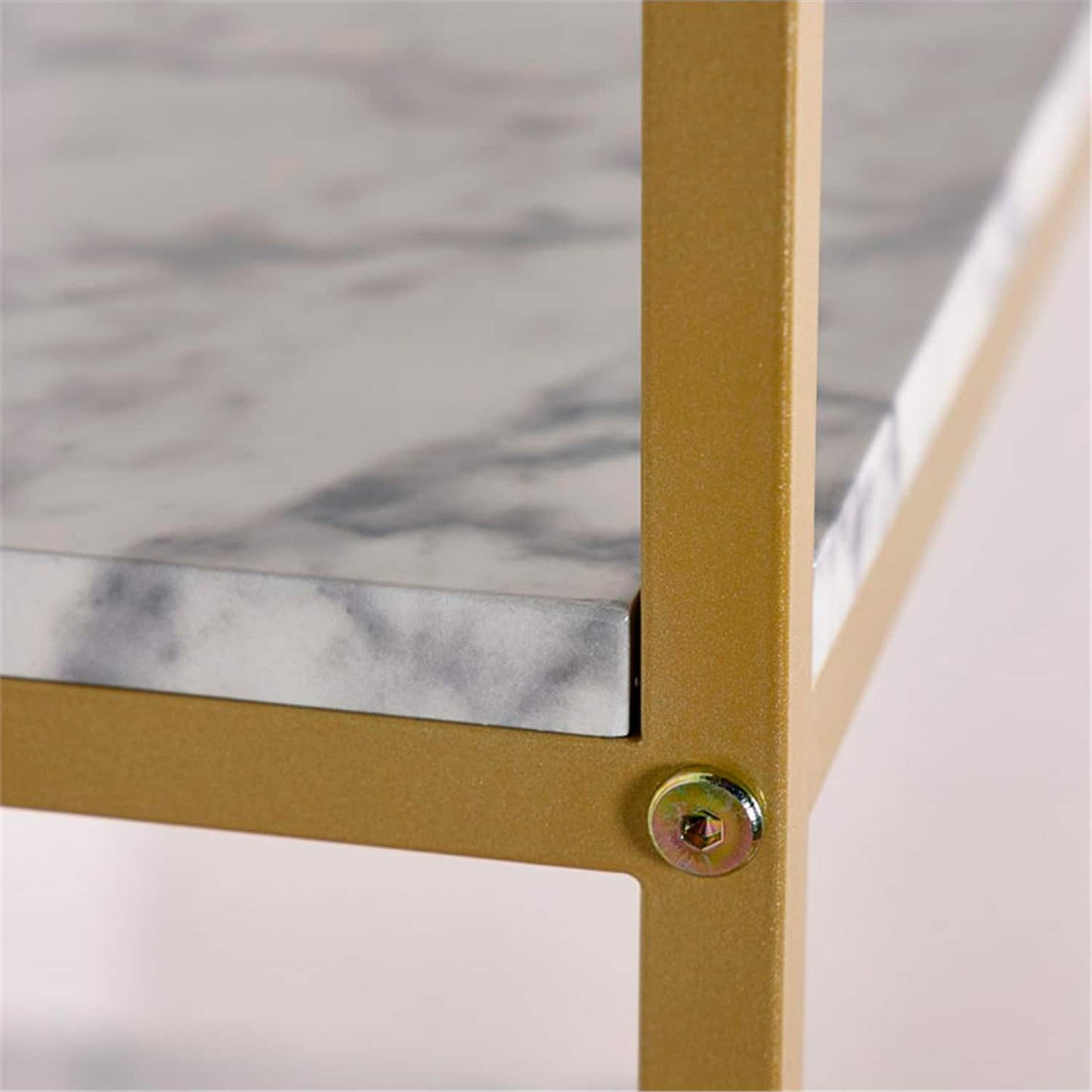 Arrimo white stone MDF marmol blanco con separadores