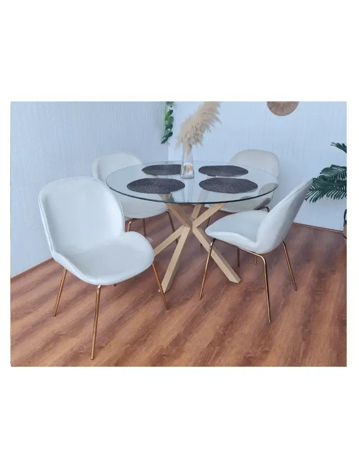 Comedor Redondo Cross Beetle 4P