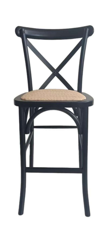 Taburete Crossback Madera 66cm