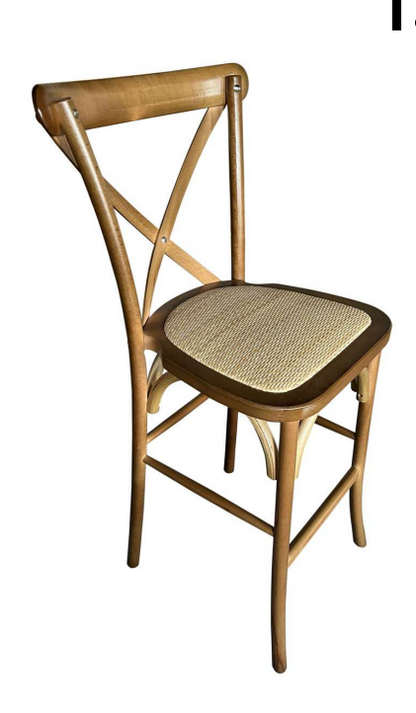 Taburete Crossback Madera 66cm